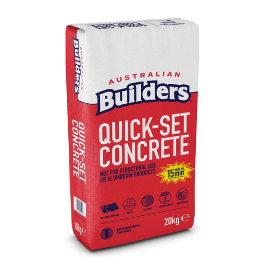 [310257] AUST BUILDERS QUICK SET 20KG