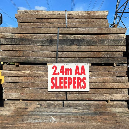 [310926] 2.4M 'AA' GRADE USED RAILWAY SLEEPER