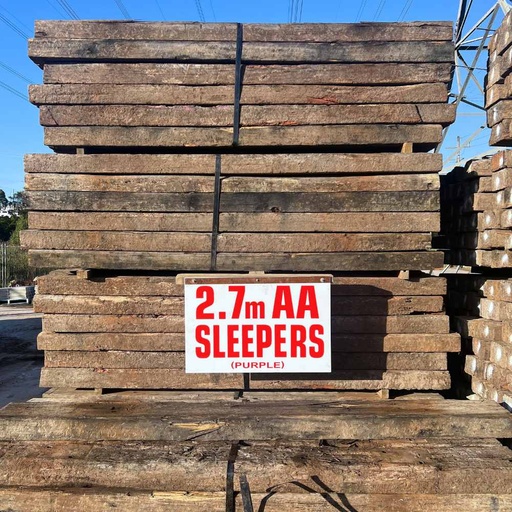 [310930] 2.7M 'AA' GRADE USED RAILWAY SLEEPER