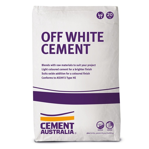 [312915] CEMENT AUS OFF WHITE CEMENT 20KG